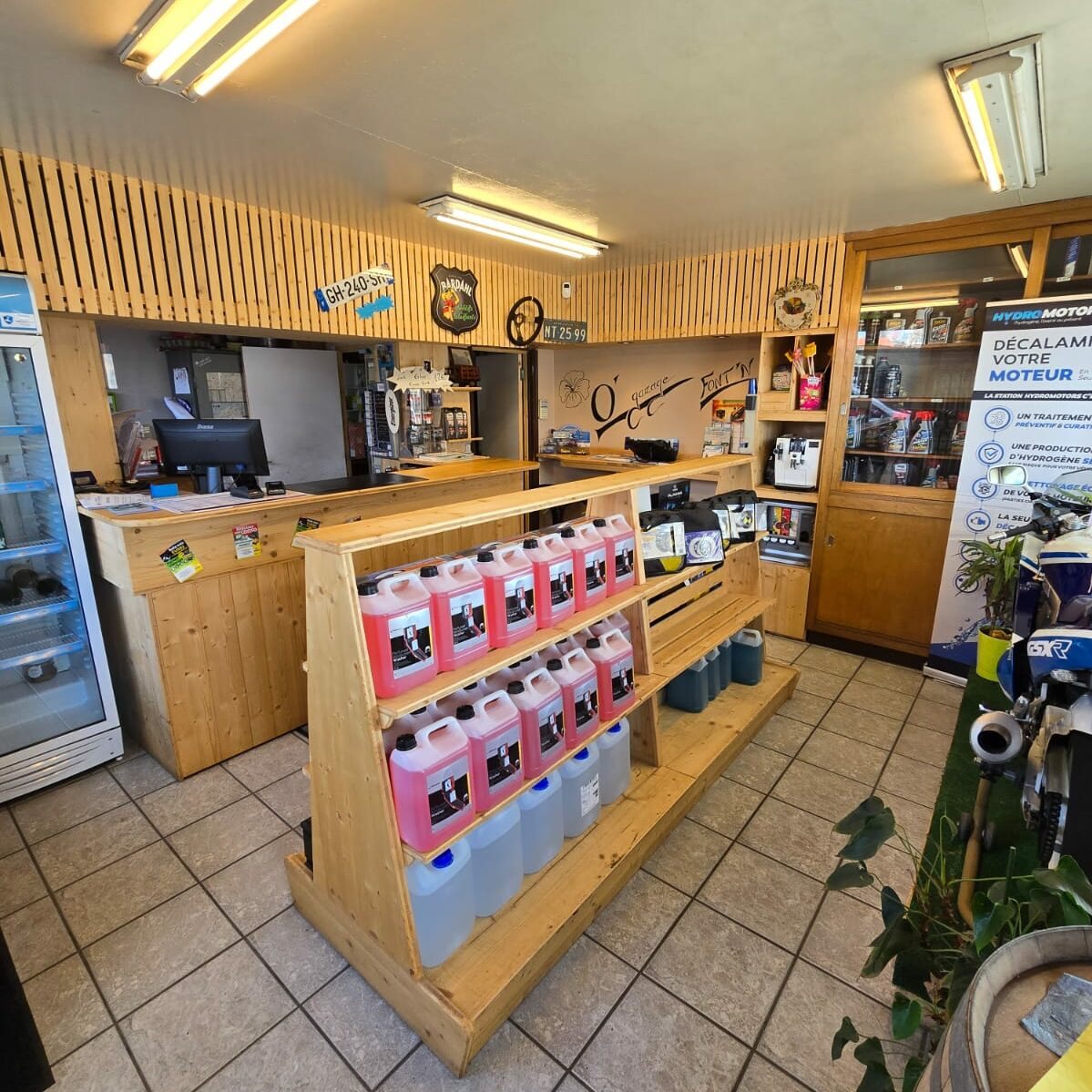 La boutique : produits d'entretien et accessoires